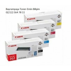 Canon İ-Sensys LBP-5100 Renkli Toner Dolumu- Canon EP-707 Muadil Toner
